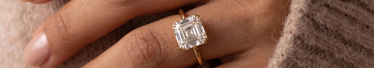 Asscher Engagement Rings