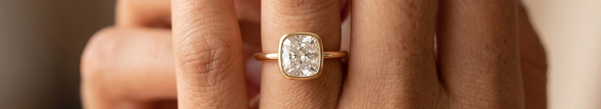 Bezel Engagement Rings