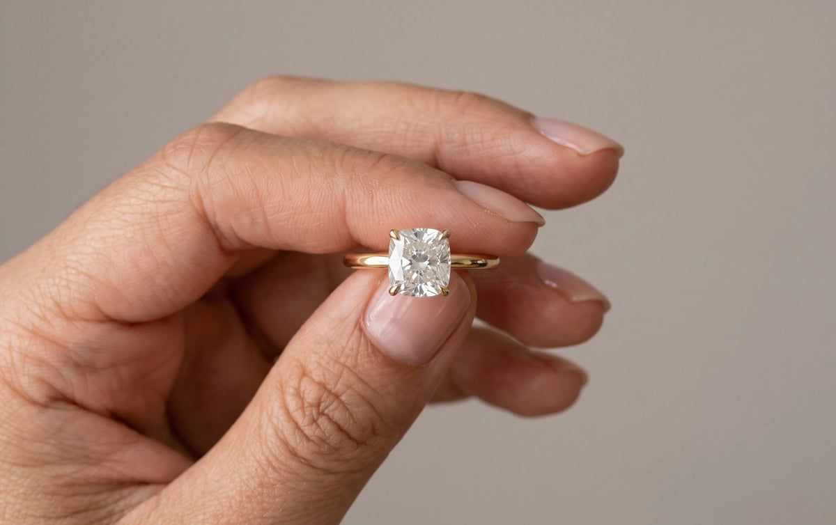 Cushion Engagement Rings