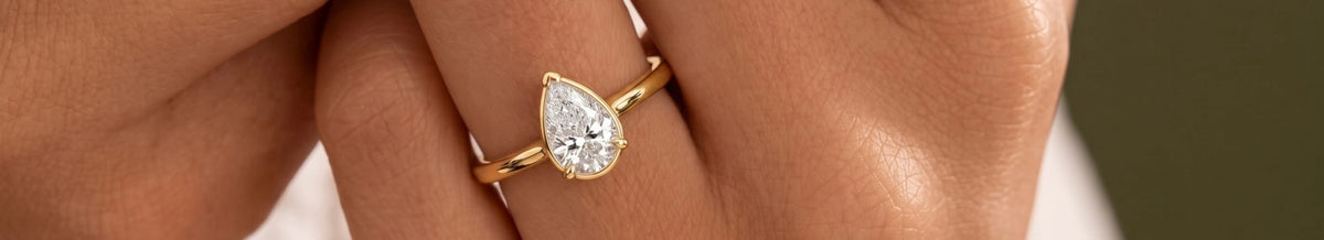 Pear Engagement Rings